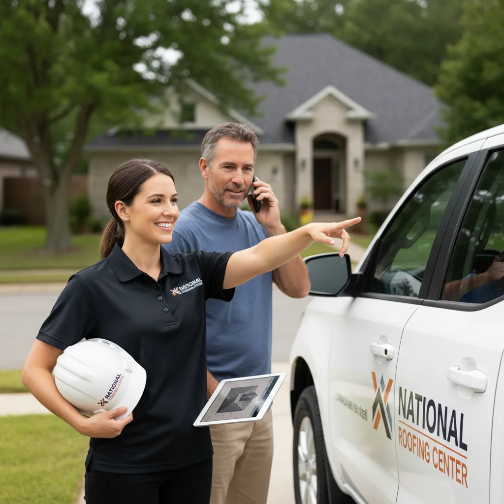National Roofing Center customer support in Little Canada